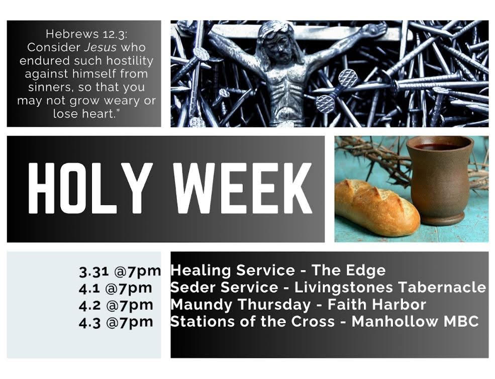 Holy Week 2026 Holy Week 2026